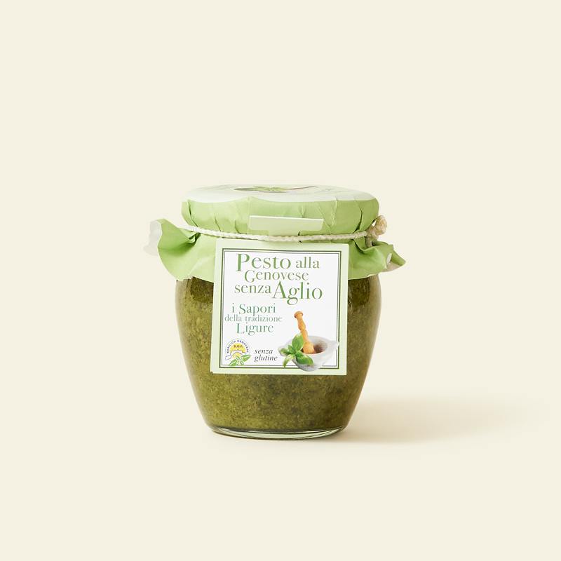 Pesto genovese sin ajo 180 grs Italpesto